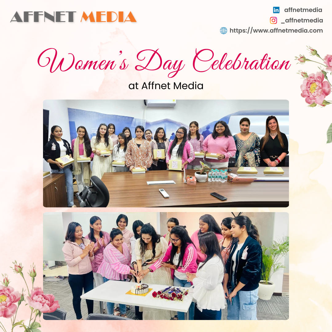 Womens day celebration at Affnet Media